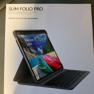 Slim Folio Pro keyboard ipad 12.9